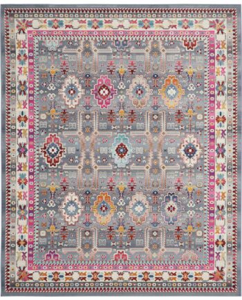Nourison tappeto Vintage Kashan VKA05 GYMTC GREY MULTICOLOR 8x10 099446811851