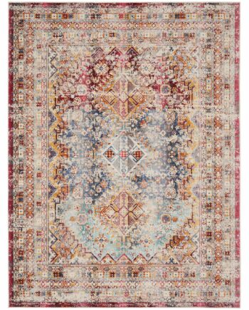 Nourison tappeto Vintage Kashan VKA09 MULTI MULTICOLOR 8X10 099446852489